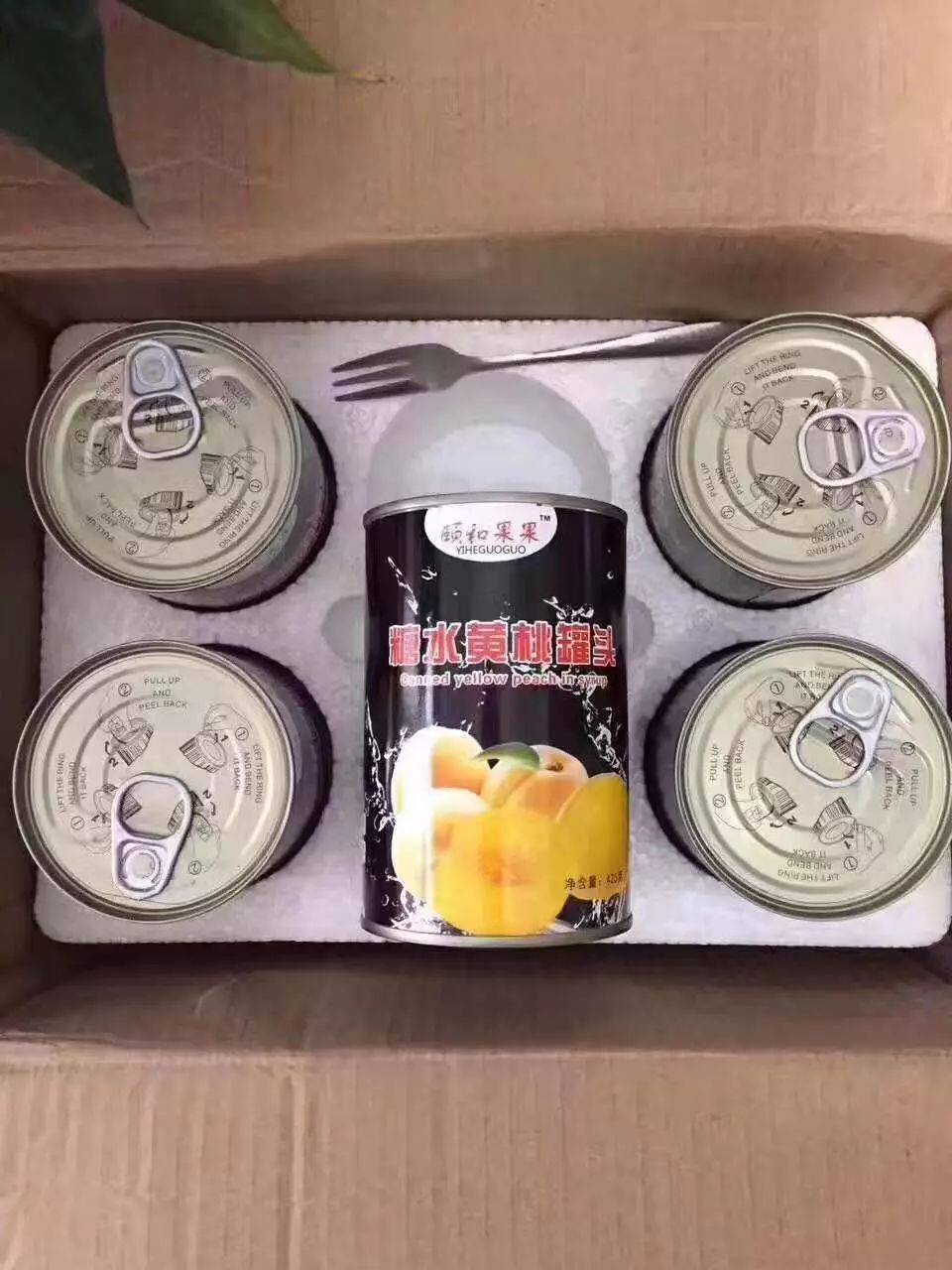 辰颐物语黄桃罐头
